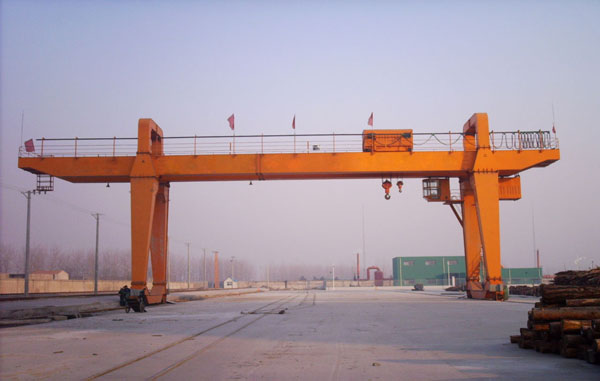 240 Ton Rail Mounted Double Beam Gantry Crane Verð