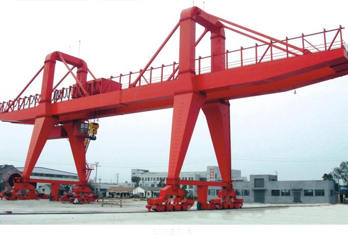 MG Double Girder Gantry Crane 40 Ton Fyrir Heavy Lift