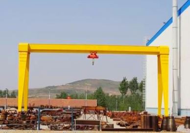 10 TON Electric Hoist Tegund Single Beam Gantry Crane