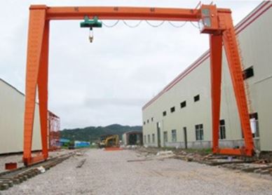 Light Duty 8T Hoist Single Girder Gantry Crane