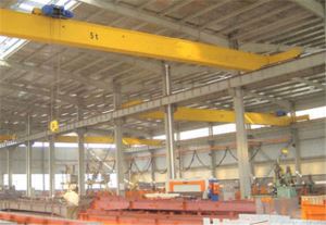 Low Höfuðherbergi Single Girder Bridge Crane