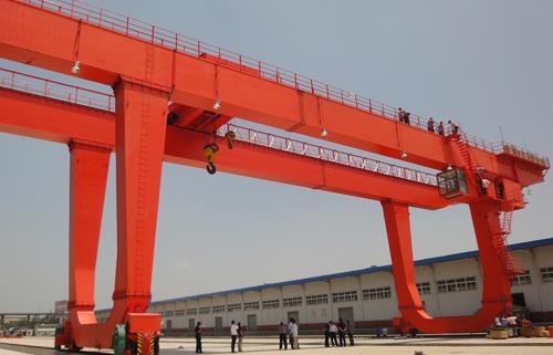 U Model Heavy Duty Gantry Crane 100 Ton, 300 Ton, 500 Ton Með Hook